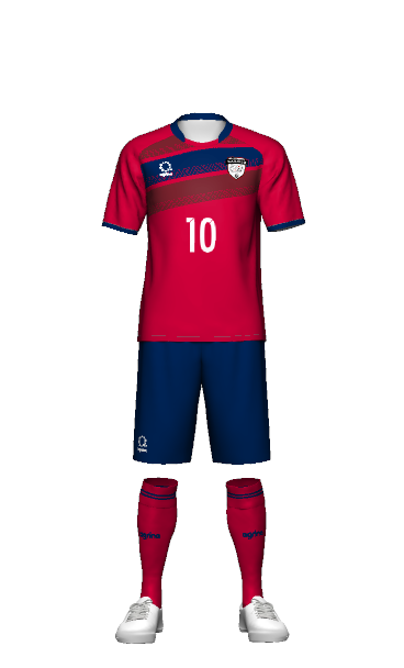 saicoloセカンド 2023 FP HOME 半袖ユニフォーム 3Dシミュレーター画像